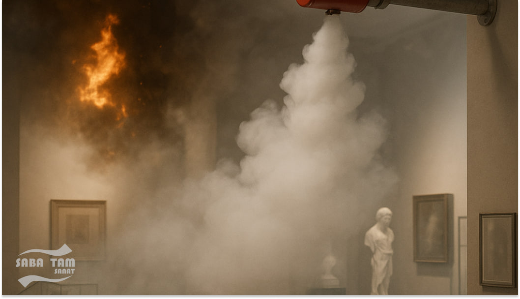 سیستم اطفای حریق گازی